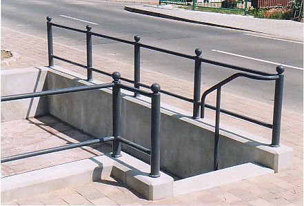 Kneip-Becken-Gelnder  feuerverzinkt und pulverbeschichtet