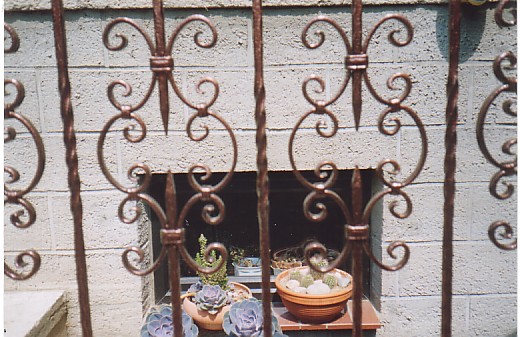 Schmiedegelnder feuerverzinkt und pulverbeschichtet kupfer antik( Gesellenstck )